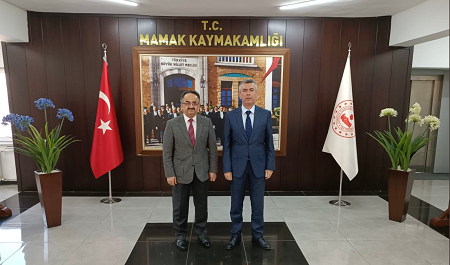 Ankara Vali Yardımcımız Sn Zafer Orhan, Kaymakamımız Sn Ali Sırmalı’ya Ziyarette Bulundu