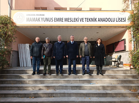 Kaymakamımız Sn Ali Sırmalı, Güçlendirme Çalışmaları Devam Eden Yunus Emre Mesleki ve Teknik Anadolu Lisesi’ni Ziyaret Etti