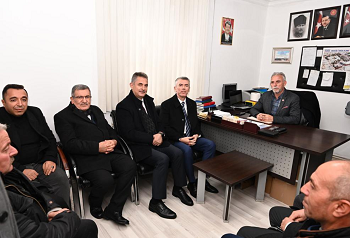 Başak Mahallesi Muhtarımız Cengiz Albayrak’ı Ziyaret