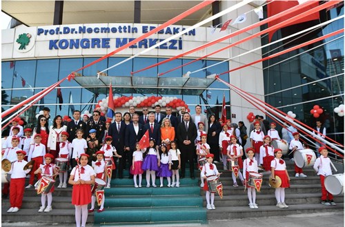23 Nisan Ulusal Egemenlik ve Çocuk Bayramı İlçemizde Çoşkuyla Kutlandı